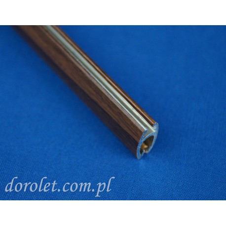 Aluminium weight beam - walnut