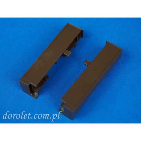 Corner support Besta - walnut