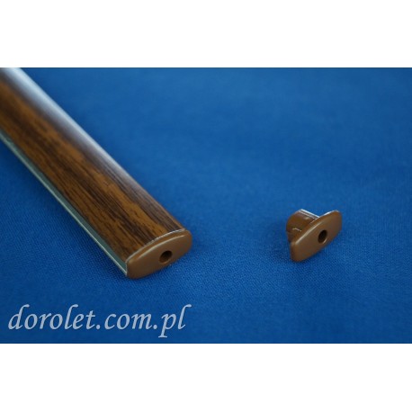 Aluminium weight beam - walnut