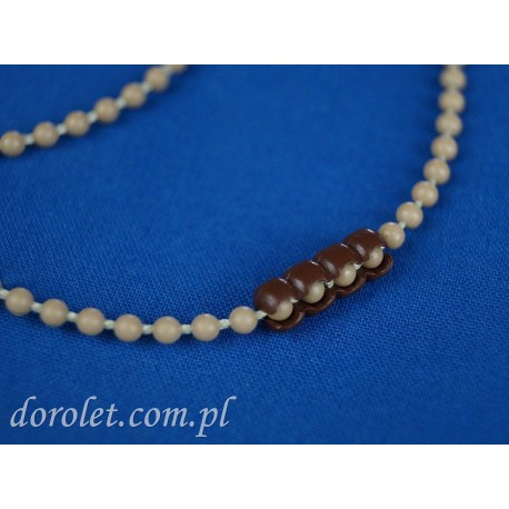 Chain link 3.0 -3.2 mm - Walnut