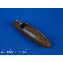 Obciążnik łańcuszka PCV - orzech drewnopodobny