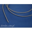 Łańcuszek kulkowy 3,0 mm do rolet - szary