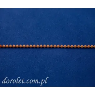 Roller blind ball chain 4.5 mm - oak