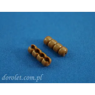 Chain link 4.5 mm - golden oak