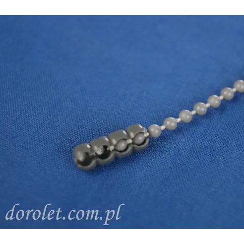 Roller blind chain connector 4.5 mm - grey