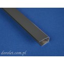 Aluminium-Raumschieber - grau