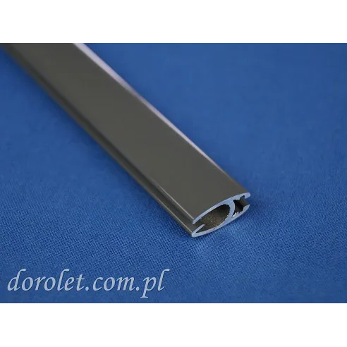 Belka obciążająca aluminiowa do rolet - szary