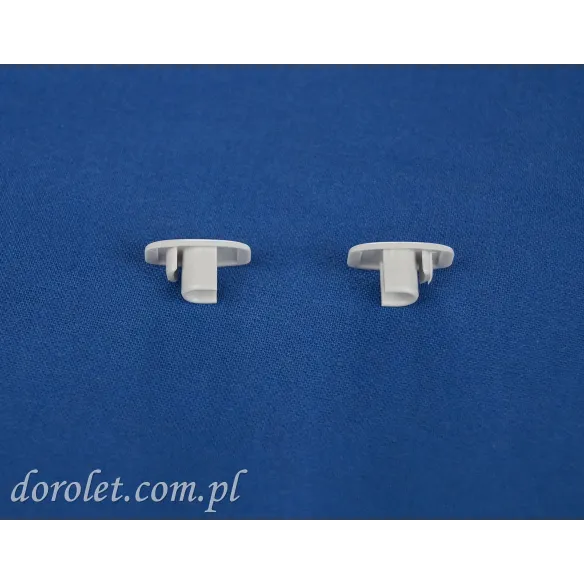 End cap for aluminium load bar - light grey