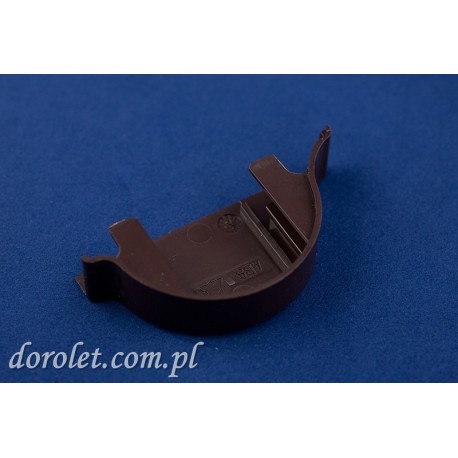 Besta II Mikro Roller Blind End Caps Brown | L+R Set