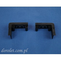 Kątowniki do rolety dachowej w kasecie