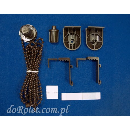 Mounting package fi 17 mm - brown