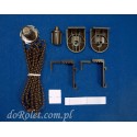 Montagepaket fi 17 mm - braun