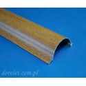 Kaseta aluminiowa do rolet Besta - złoty dąb