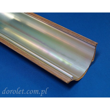 Kaseta aluminiowa do rolet Besta - złoty dąb