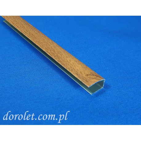 Aluminium-Raumschieber - Goldene Eiche