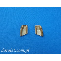 Spatial guide caps - golden oak