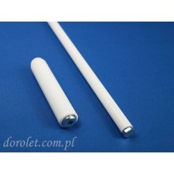Uchwyt sufitowy 120 cm - biały do parawanu