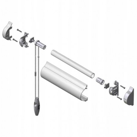 Installation Kit Besta II Micro | Roller Blind Repair Set 17mm