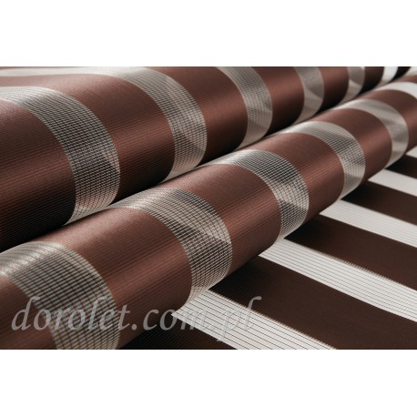 Doppelrollo Stoff DN 234 - nussbaum