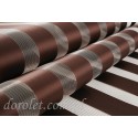 Tkanina DN - 234 orzech- materiał do rolet dzień-noc