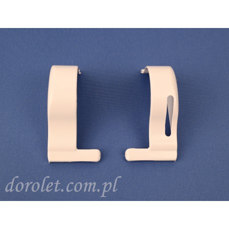 Zaślepki kasety rolety Fantazja LUX - biały