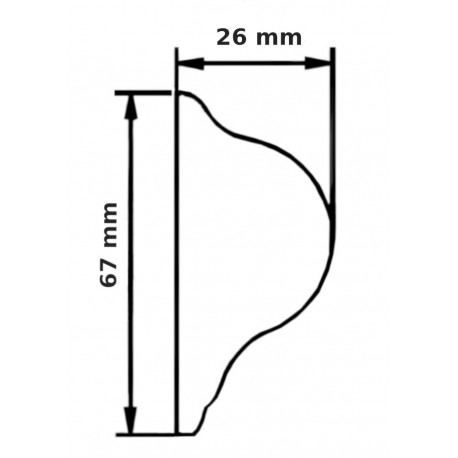 Cassette plugs Fantasia mini - white
