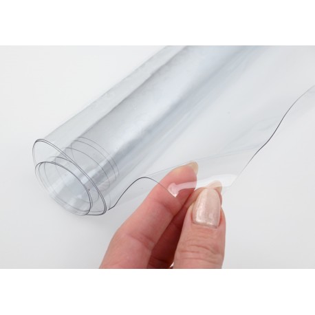 Folia PVC 0,35 m przeźroczysta 