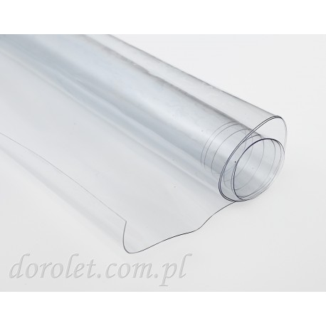 Folia PVC 0,35 m przeźroczysta 