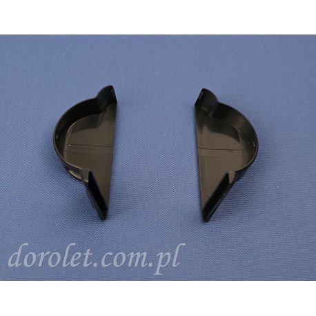 Zaślepki kasety rolety Fantazja mini - antracyt