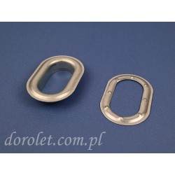 Oczko owalne ocynkowane 42 mm x 22 mm