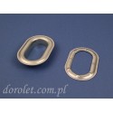Oczko owalne ocynkowane 42 mm x 22 mm