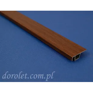 Aluminum Profile for Window Fly Screens – Walnut