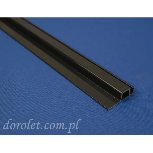 Anthracite Aluminum Fly Screen Profile | Extruded Custom Length