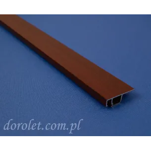 Aluminum Profile for Window Fly Screens – Mahogany
