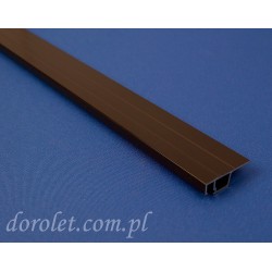 Aluminum Profile for Window Fly Screens – Brown
