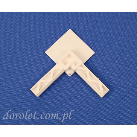 Narożnik do łączenia ramek moskitiery - biały