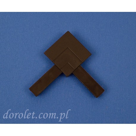 Corner for Window Mosquito Net Frames – Brown