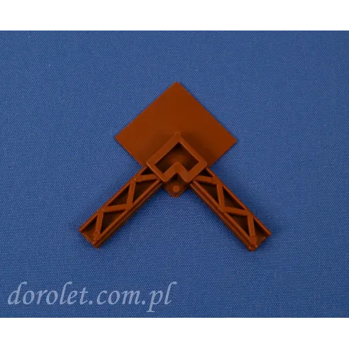 Narożnik moskitiery okiennej - złoty dąb