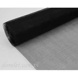 Siatka czarna do moskitier ramkowych okiennych i drzwiowych