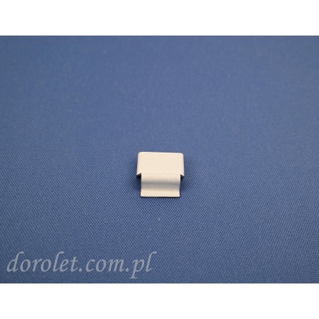 Window Insect Screen Cross Profile Connector - White Aluminum