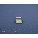 Window Insect Screen Cross Profile Connector - Aluminum - Walnut