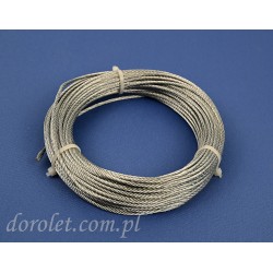 Lina stalowa 2 mm ocynkowana - 20 mb