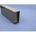 Profil konstrukcyjny aluminiowy 80x40 do pergoli Sanea - antracyt