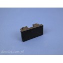 Торцева заглушка профілю перголи 80x40