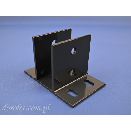 Основа стовпа для перголи 80x40 - антрацит