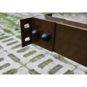 Основа для перголи 80x40 - коричнева