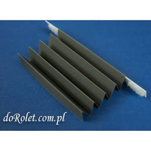 Plissee-Stoff Coral 137 graphit
