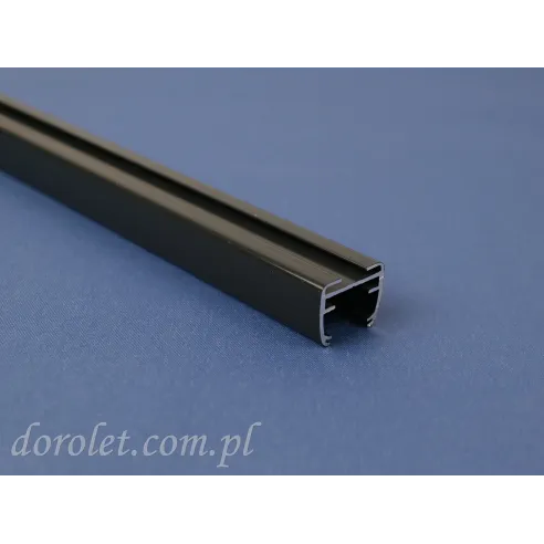 Profil aluminiowy plisy Vegas - antracyt