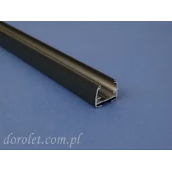 Aluminium Profile Pleated Blinds Vegas 15mm Anthracite | Dorolet