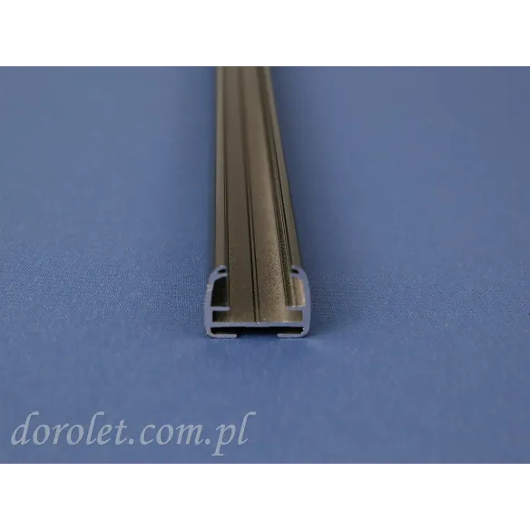 Profil aluminiowy plisy Vegas - antracyt